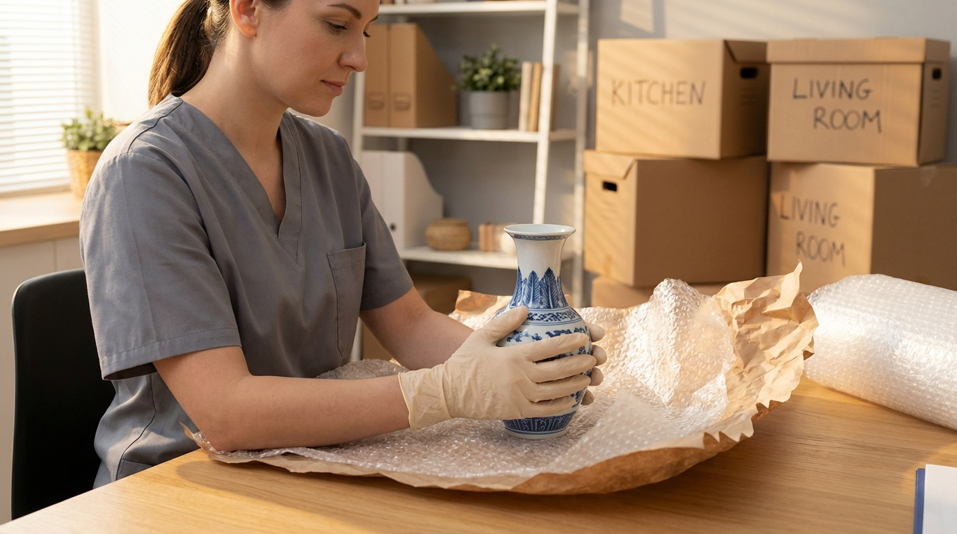 Detailed inventory documentation for contents pack out