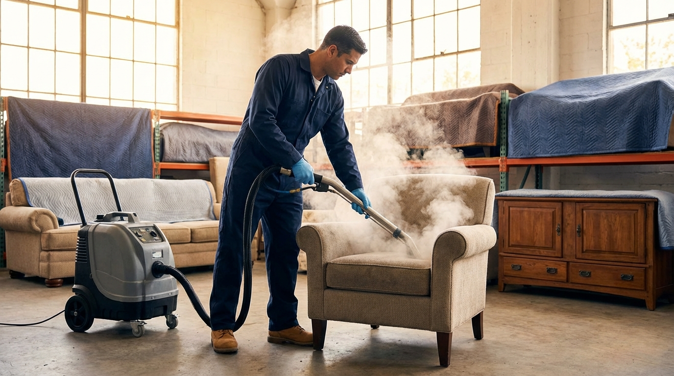 Restored belongings ready to return home